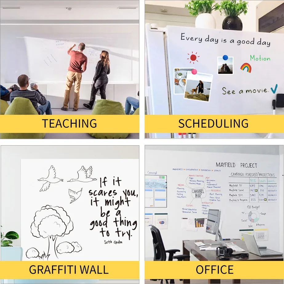 Magnetic Dry Erase Whiteboard 6