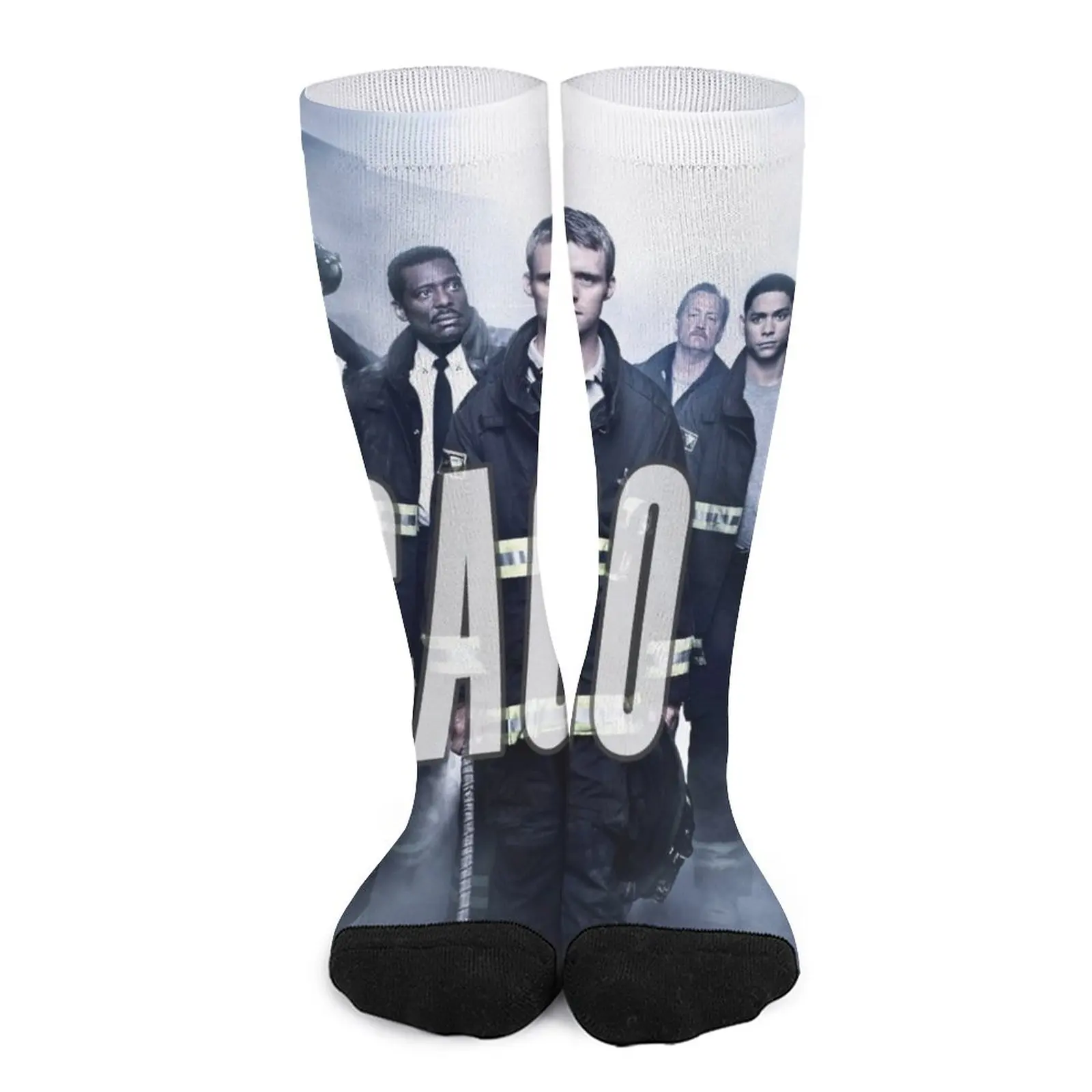 

Chicago Fire Socks Men's soccer sock Cartoon characters socks Men's socks