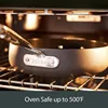 All-Clad HA1 Hard Anodized Nonstick Griddle 13x20 Inch Oven Broiler Safe 500F Pots and Pans, Cookware Black 5