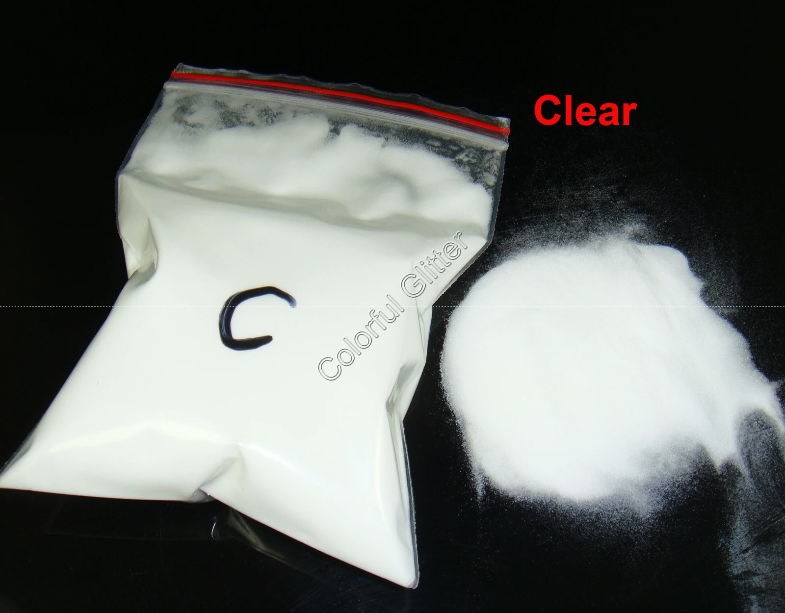 Clear White Pink Color Acrylic Dust Powder Pigments for DIY Acrylic Manicure Nail Tips System Materials 3