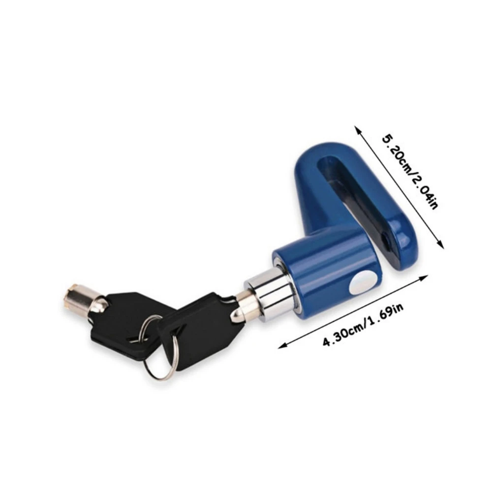 Anti-theft Lock Electric Scooter Disc Brake Lock disc brake lock motorcycle disc brake lock with Steel Wire Bicycle Mountain Bike Motorcycle Disc Safety Theft Protec