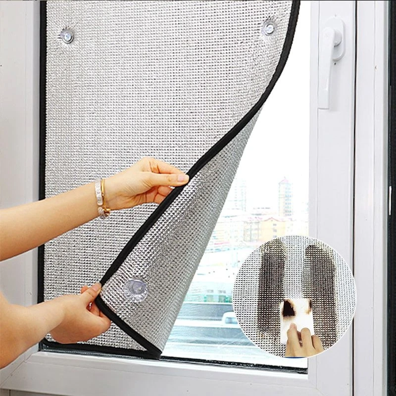 Window Sun Shade Film Sunshade Protector Pad Aluminum Foil Anti-UV Sunshine Room Insulation Shading Board Window Privacy Film