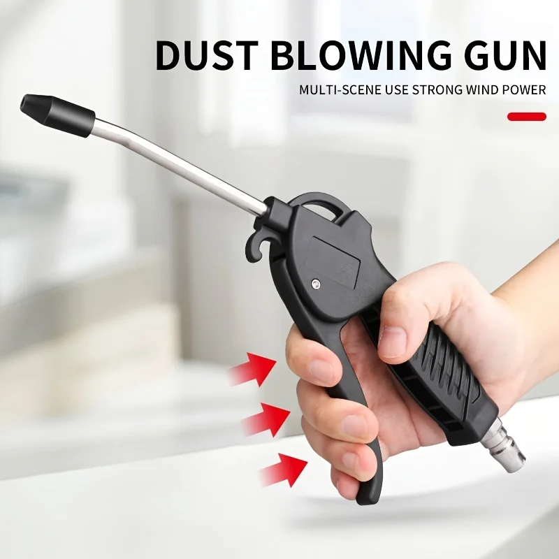 Adjustable Brass Nozzle Air Blow Gun - Industrial Air Compressor Accessory