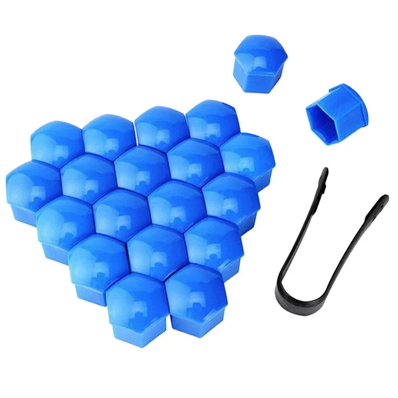 20/60pcs Car Wheel Nut Caps Protection Covers Caps Anti-Rust Auto Hub Screw Cover Car Tyre Nut Bolt Exterior Decoration