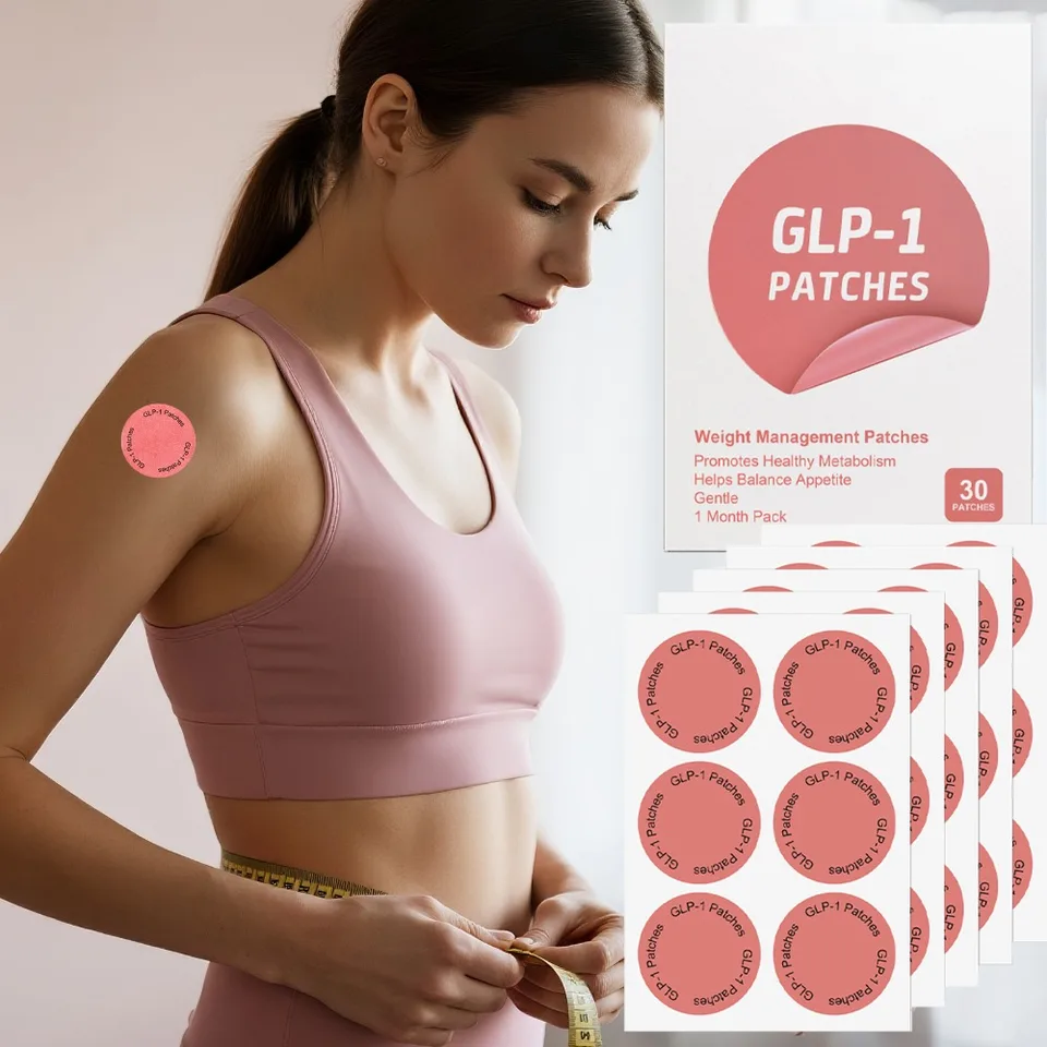 Herbal Slimming Patches GLP-1 Weight Loss Patches 30 Patches, Plant-Based With Berberine, 8-Hour Appetite Support Herbal Slimming Patches GLP-1 Weight Loss Patches 30 Patches, Plant-Based With Berberine, 8-Hour Appetite Support