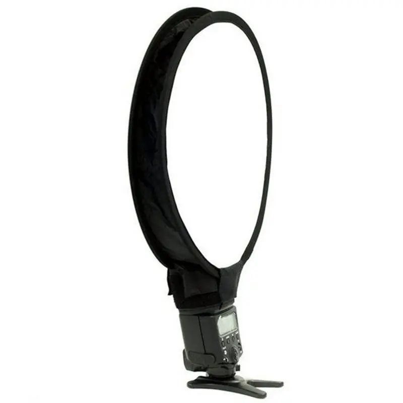 PPYY-30Cm 휴대용 미니 원형 스튜디오 소프트박스 사진 촬영 플래시 디퓨저 소프트박스