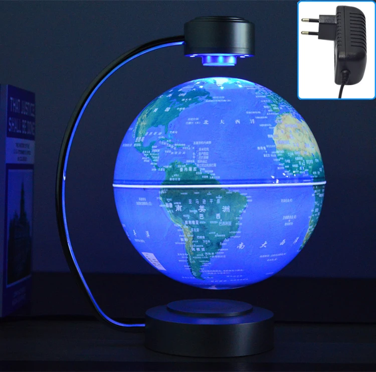 Sì levitazione magnetica rotazione a 360 ° globo elettronico galleggiante  sospeso globo per bambini casa camera da letto studio scuola giocattoli  regalo - AliExpress
