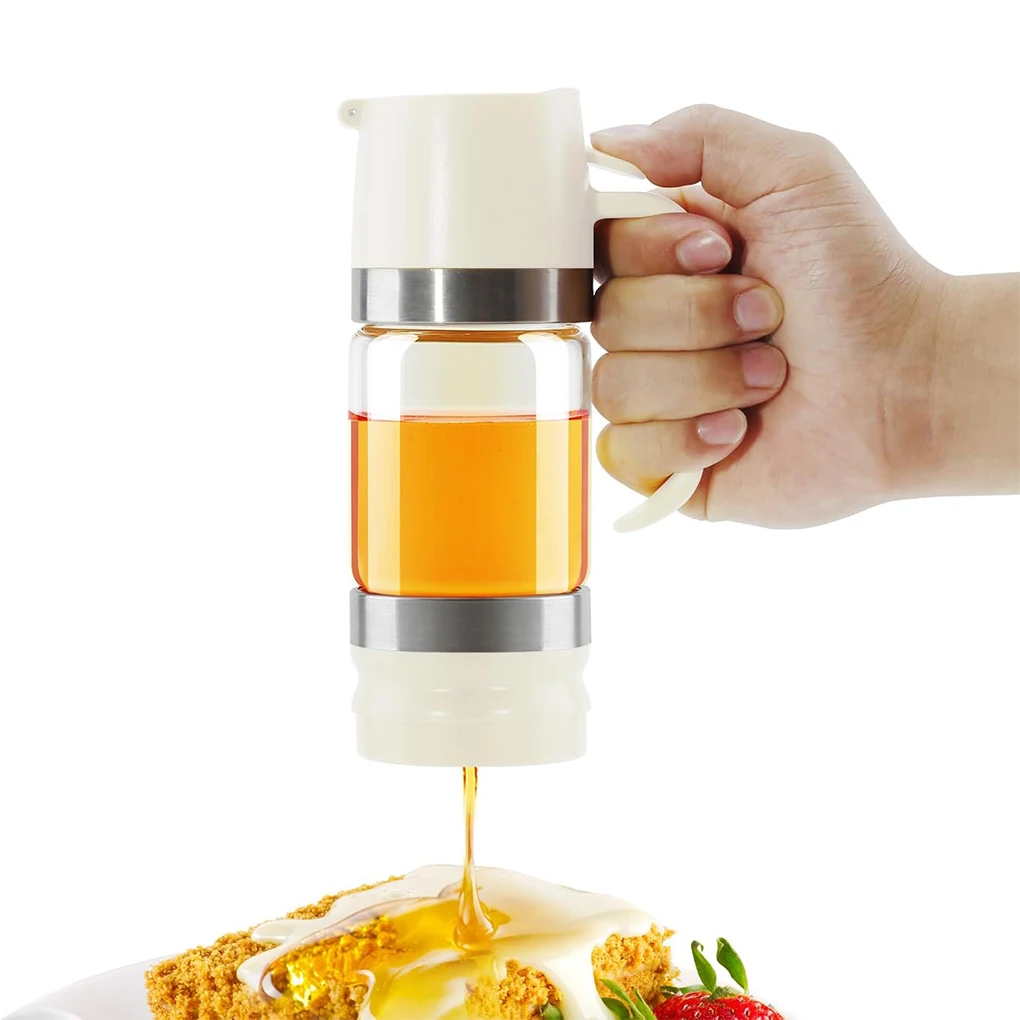 300ml Honey Dispenser Mess-Free Say Goodbye To Sticky Counters Ensuring Counter Does Not Drip Or Spill