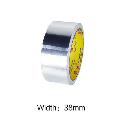 High Temperature Resistance Aluminum Foil Tape Kitchen Pipe Repair Tape Adhesive Sealing Foil Heat Insulation Leak Proof Tape - Image 15