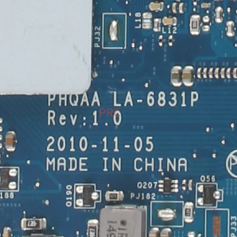 Scheda Madre TOSHIBA Satellite P755-S5215 Intel PHQAA (LA-6832P) – Testata Funzionante