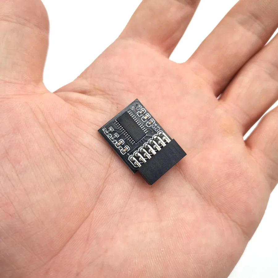 Peça Tpm 2.0 Placa do Módulo de Segurança para Asrock 18pin Lpc Placa-mãe para Windows 11 Sistema 1 - Imagem 4