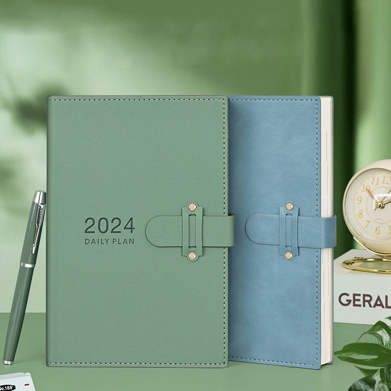 Agenda 2024 Planner Notebook and Notepad Bullet Calendar Diary Stationery  Journal Organizer Sketchbook A5/A4 Daily Note Book 365 - AliExpress