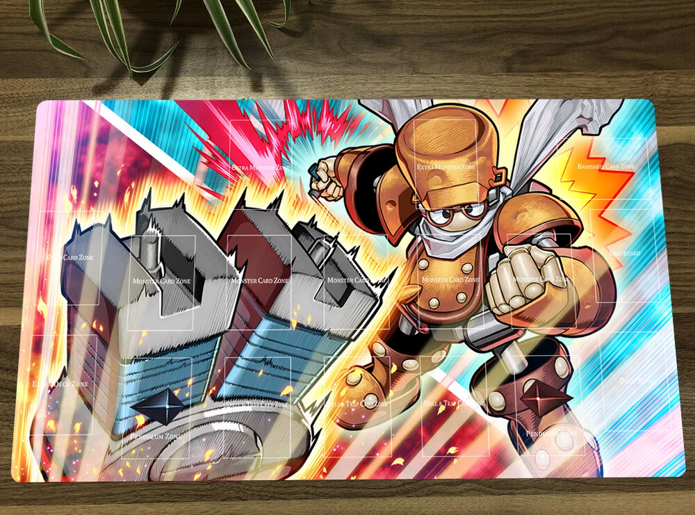 YuGiOh Junk Synchron TCG CCG Mat Trading Card Game Mat Table Playmat Desk Gaming Play Mouse Pad 60x35cm Mousepad Free Bag