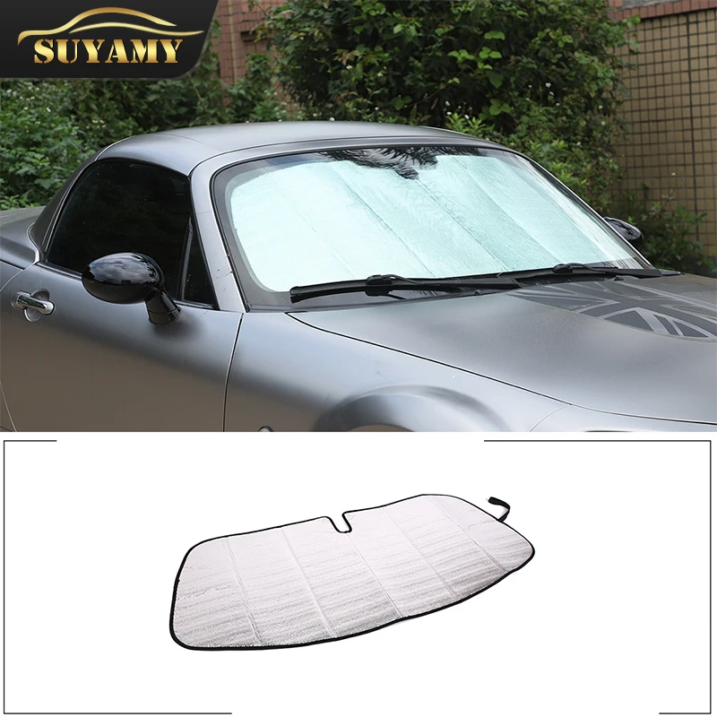 Housse De Pare-Brise Pour Mazda MX-5 ND (2015-2022) - Protection Hiver/Été Anti-Gel, Poussière Et Soleil