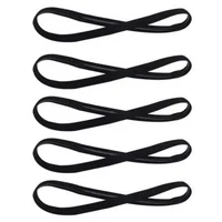 1/5/20Pcs Simple Elastic Headbands Unisex Sports Hairband Non-Slip Silicone Strip Sweat Guide Yoga Running Fitness Accessories