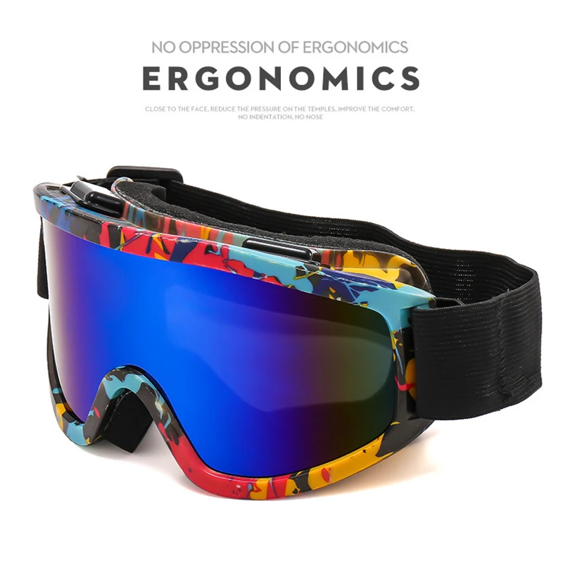 Oulylan Ski Snowboard Goggles Mountain Skiing Eyewear Snowmobile Winter Sports Goggle Snow Glasses Cycling Polarized Sunglasses 3