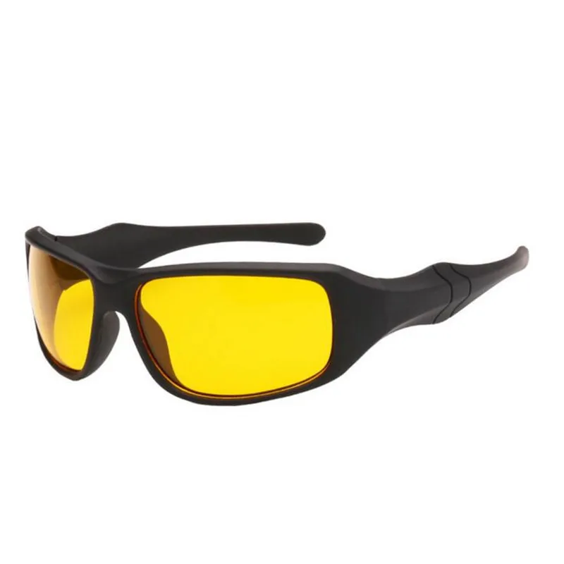 Night Vision Glasses Anti Glare Glasses For Safety Sunglasses Men Driver Yellow Lens Night Vision Unisex Goggles H745