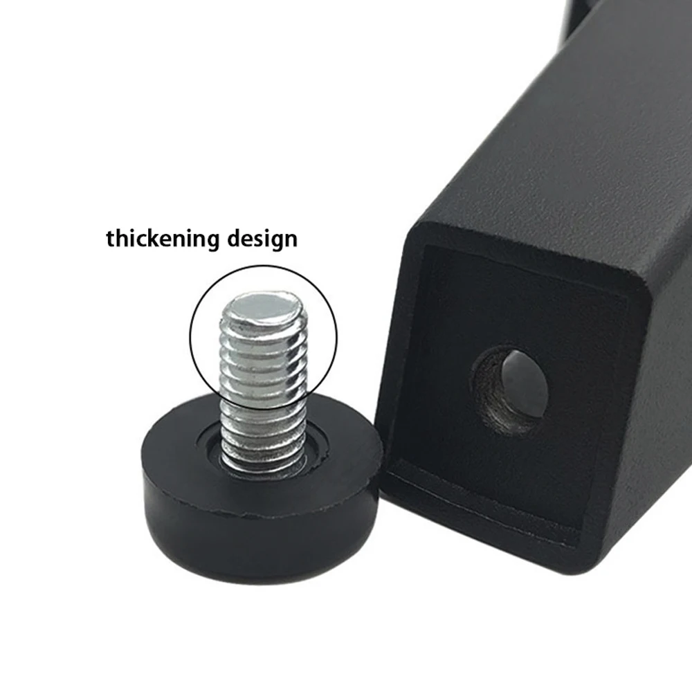 4 قطعة أثاث معدني قابل للتعديل الساق أريكة سرير تل...