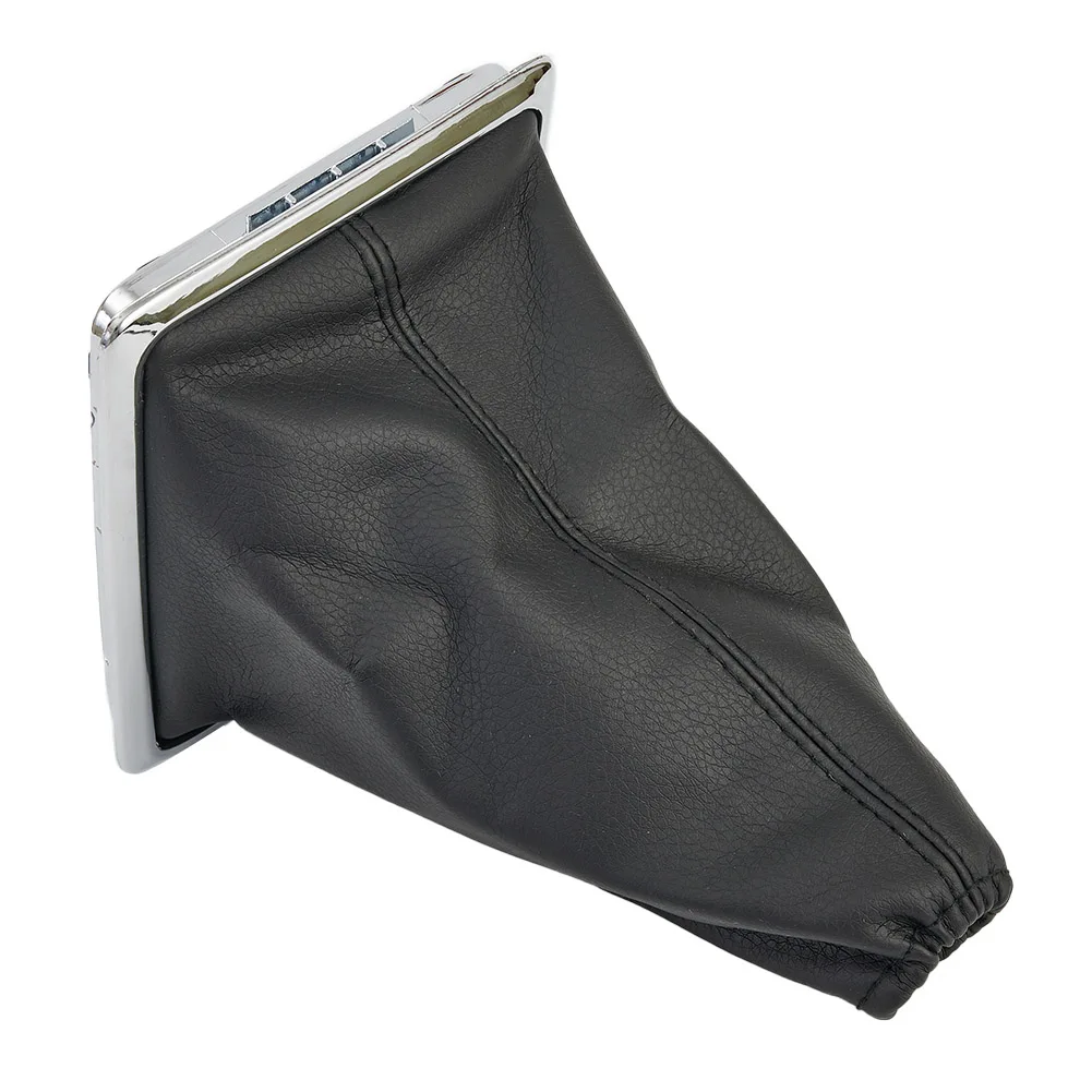 Schalthebel-Abdeckung Für Ford Focus 2005-2012 - Schwarzes PU-Leder SI-A0346