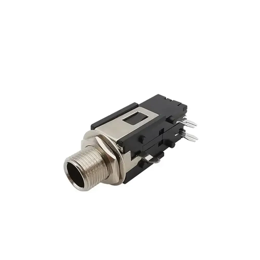 Premium 6.35mm Audio Connector with Thread Lock System