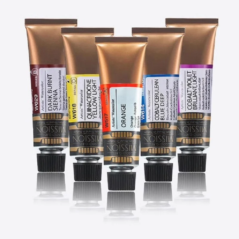 15ml Watercolor Paint MIJELLO Mission Series