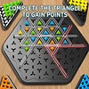 Chain Triggle Chess Game Triggle Rubber Band Game Toy For Kid Interactive Board Game Battle Set For Family Party Gift 3