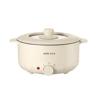 AUX Electric Caldron Domestic Hot Pot Large Capacity Electric Steamer Multi-Function Cooking All-in-One Pot Dormitory Household 1