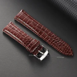Elegant Ultra Fiber Leather Watch Band - Premium Universal Strap - 22mm (Brown belt)