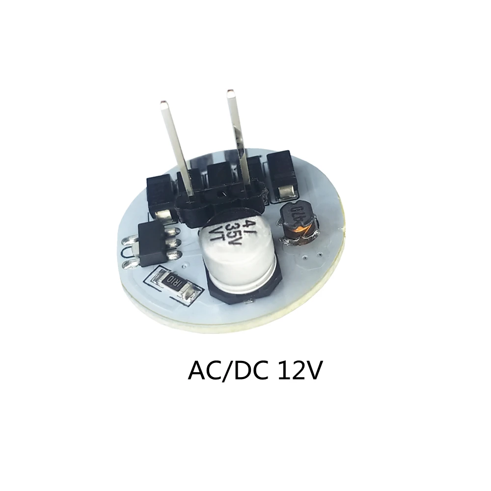 LED 조명 보드 핀, 180 도 발광 크리스탈 전구 펜던트 램프 전구, 평면 LED 핀, 12V AC DC, G4, AC12V, DC12V, 4 개
