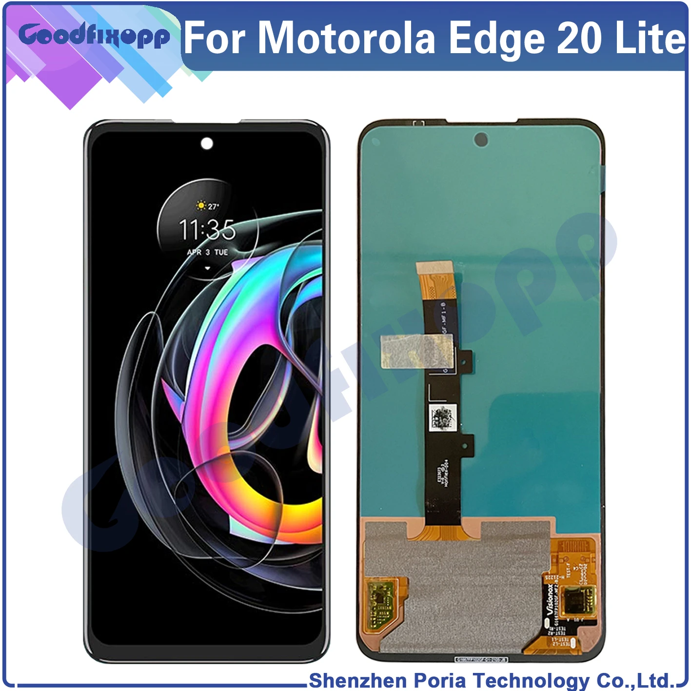 6.7" Inch For Motorola Edge 20 Xt2139 Xt2139-1 Lcd Display Touch Screen Digitizer Assembly For Moto Edge 20lite Screen - Mobile Phone Lcd Screens - AliExpress
