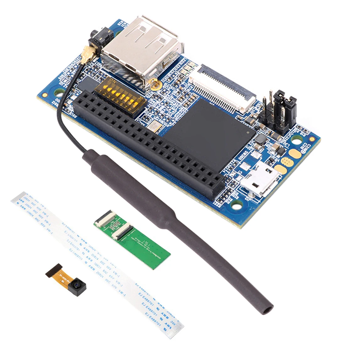 Orangepi I96 ARM Cortex-A5 32Bit CPU 256MB LPDDR2 SDRAM WIFI + BT α׷ MCU   (ī޶  )