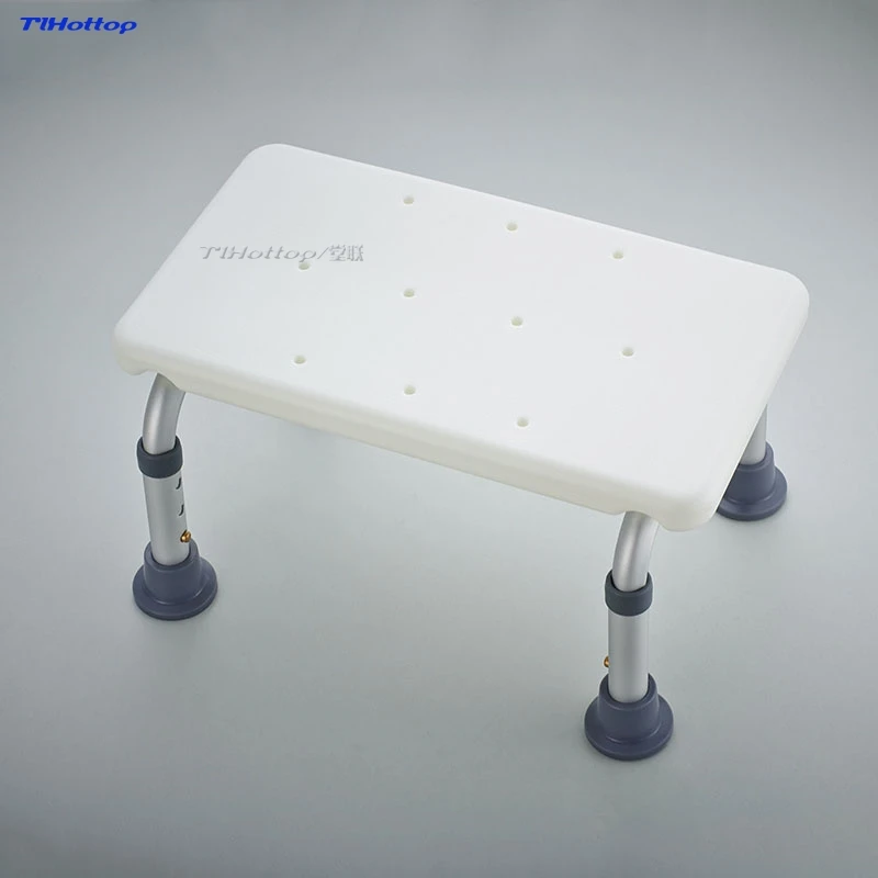 Tlhottop-Bath Shower Foot Stool, Lightweight with Non-slip Feet, Bath Safety Step, YJ-2054 2