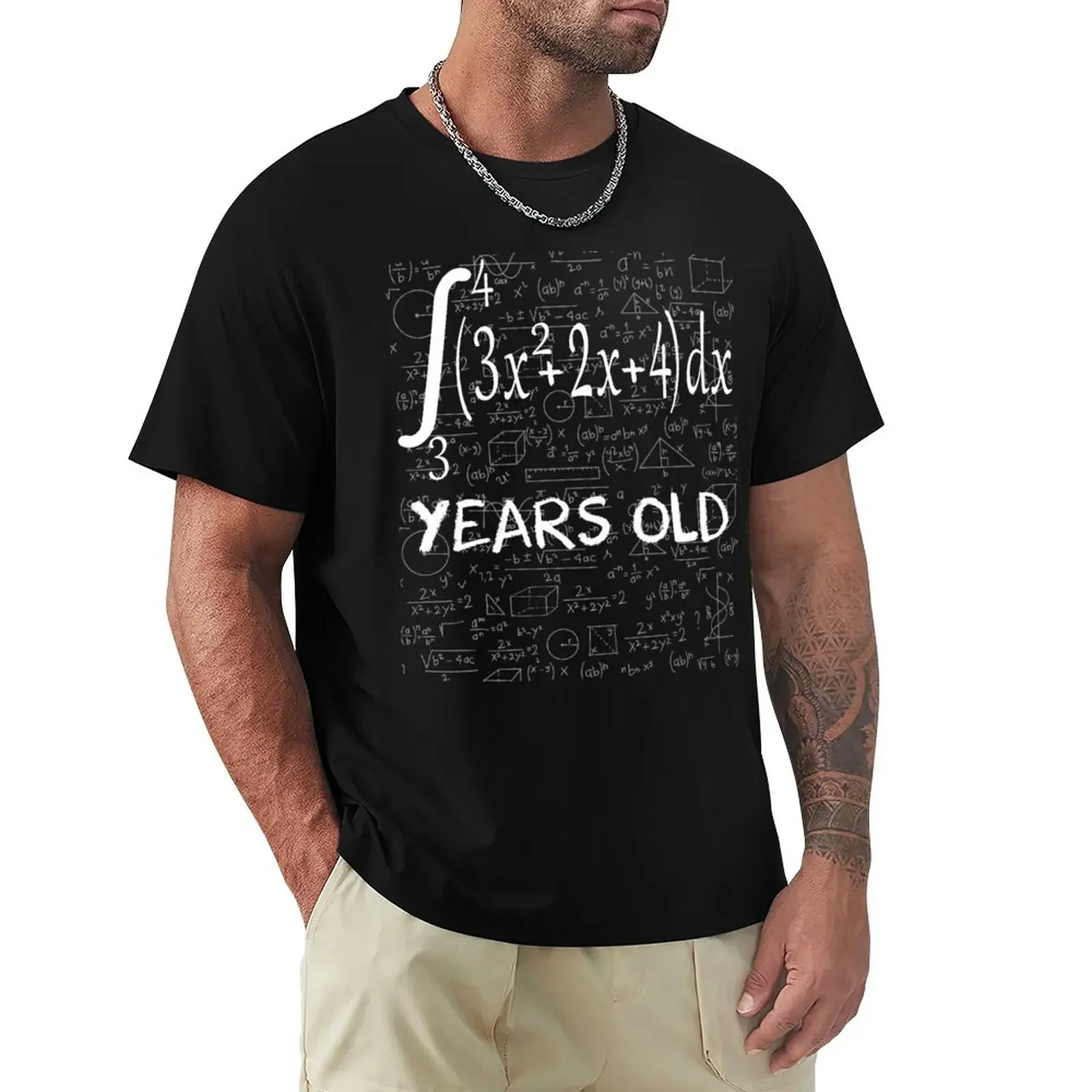 

Funny math geek 48 years old 48th birthday integral calculus T-Shirt animal prinfor boys sports fans t shirt men