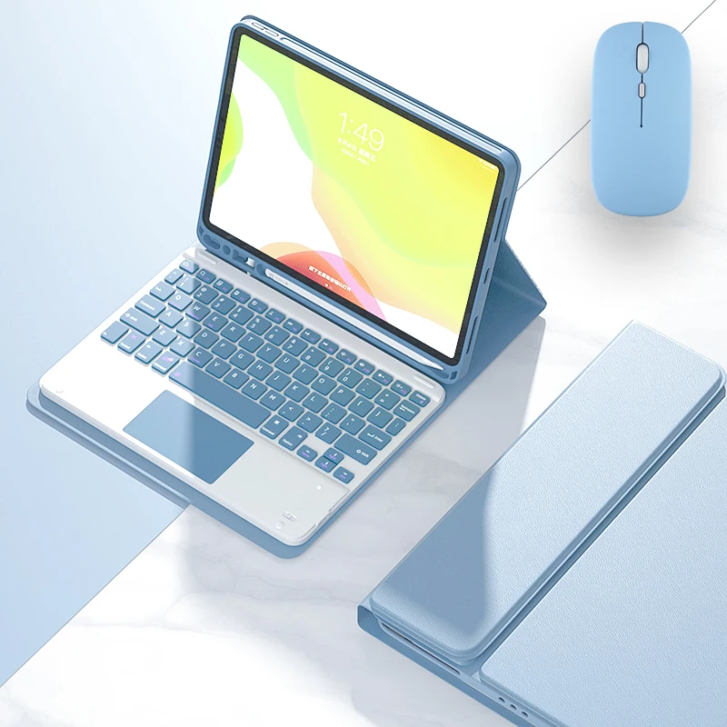 Wireless Bluetooth Keyboard with Magic Touchpad