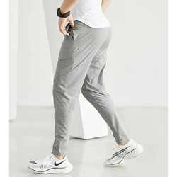 Men's Quick Dry Athletic Jogging Sweatpants - L(65-75KG) (Light Gray)
