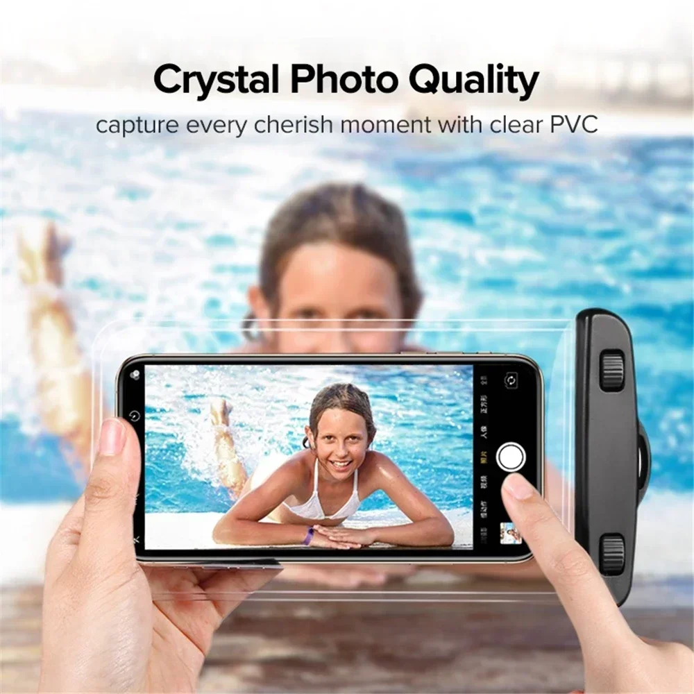 Waterproof Universal Underwater Phone Protection Case with Lanyard