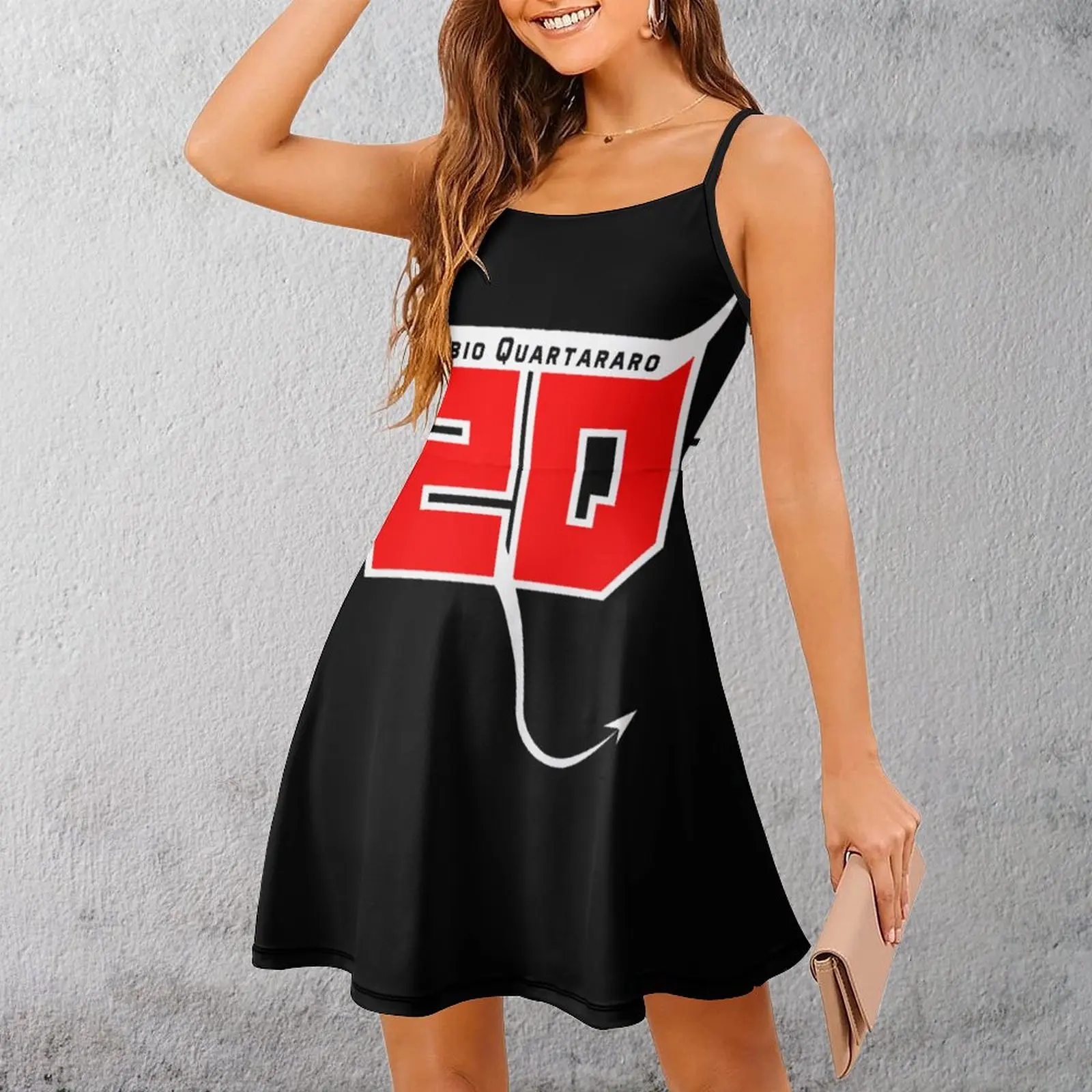 

Fabio-Quartararos #20 El-Diablos Classic Women's Sling Dress Funny Exotic Woman's Clothing Humor Graphic Clubs The Dress