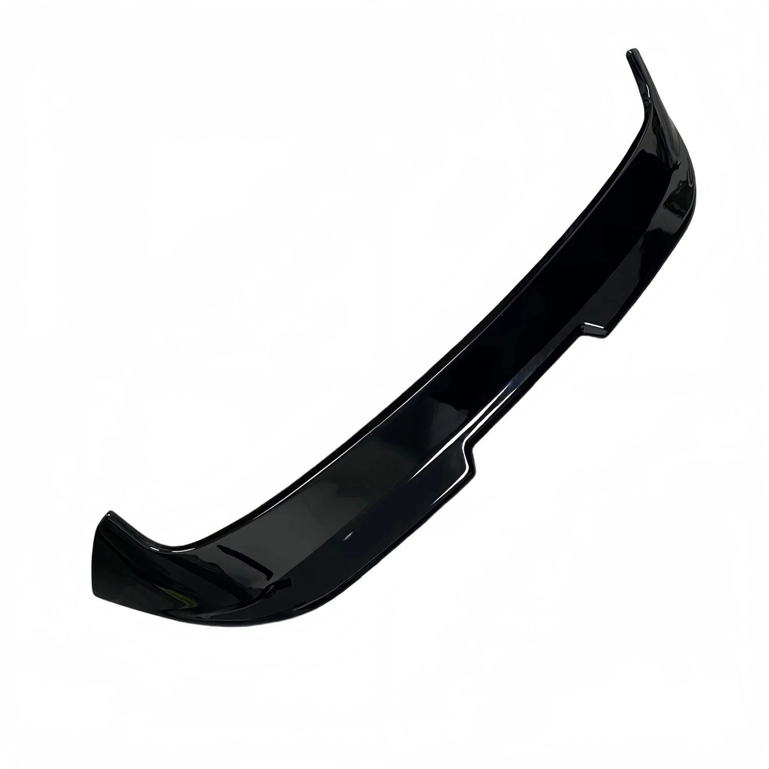 Gloss Black Rear Roof Spoiler Wings Side View