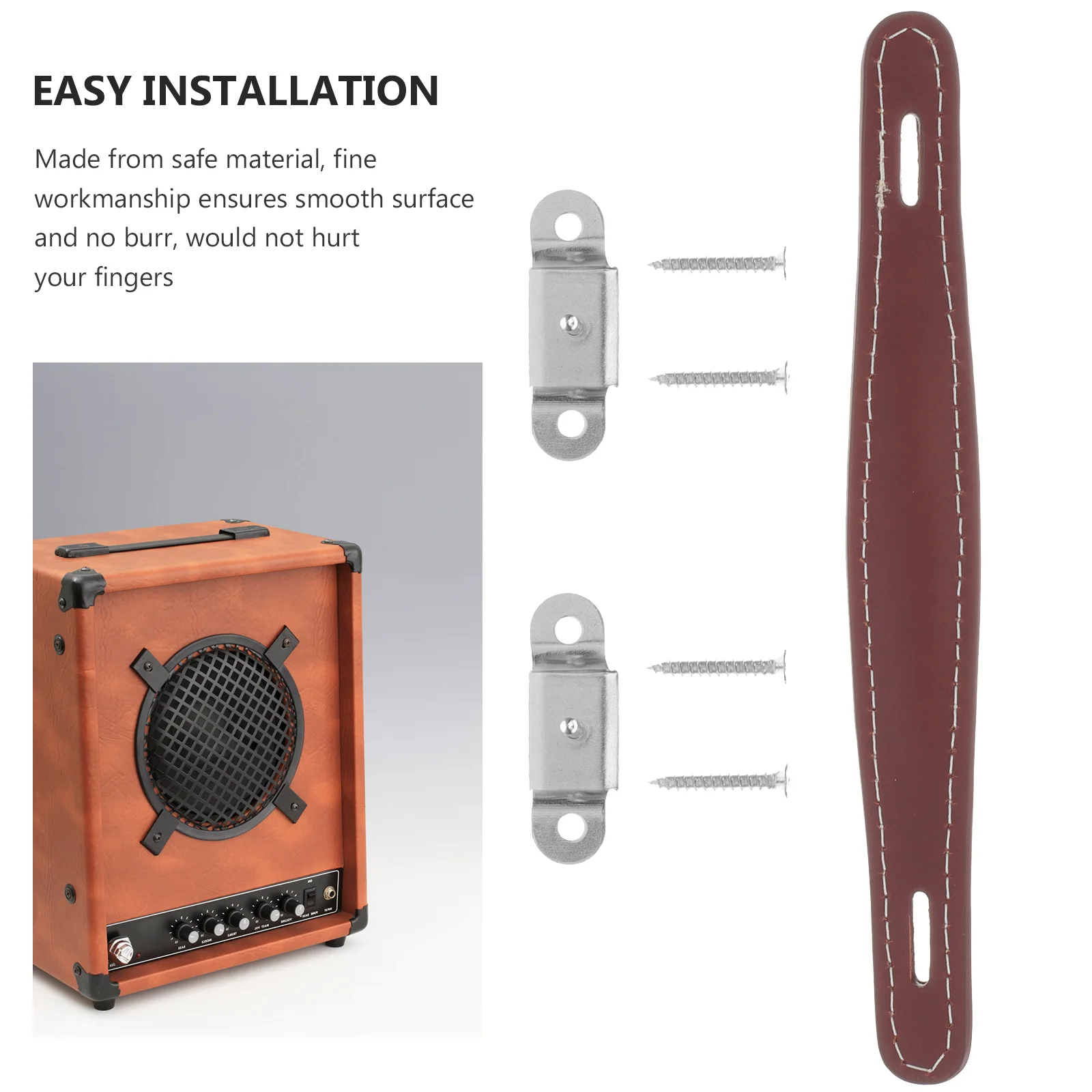 

1 Set of Guitar Speaker Handle Strap Speaker Handle Amp Handle Strap for Guitar Speaker Amplifier