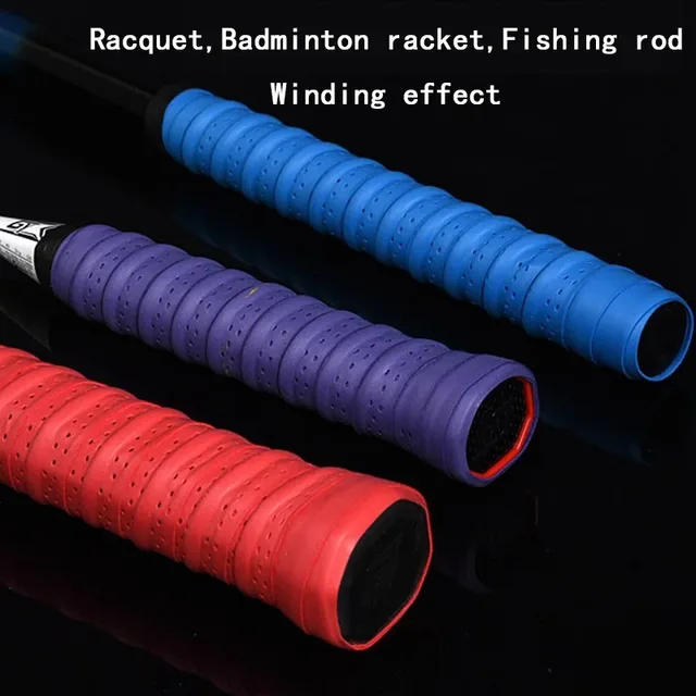 1pc Sweat-Free Anti-Slip Over Grip for Tennis and Badminton Rackets - Secure Your Grip and Improve Your Game 2