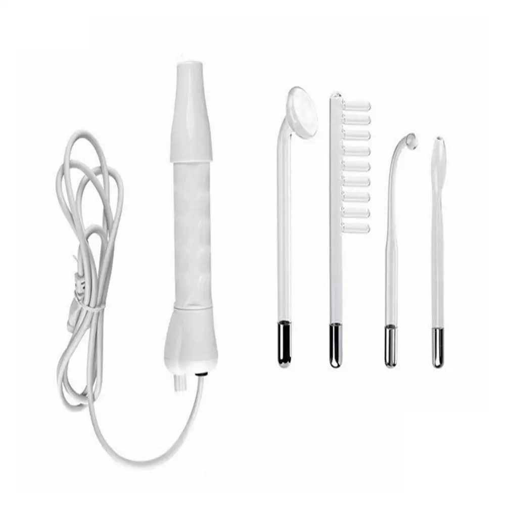 Skin Therapy Wand Facial Therapy Wand Facial Beauty Wand Portable Handheld High Frequency Skin Therapy Wand Machine for Acne Treatment Skin Tightening Wrinkle Reducing