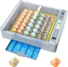 36 Egg Incubator for Hatching Eggs withAuto Turn, Temp & Humidity Control, Built-in CandleLarge Capacity Egg Incubator for Chic
