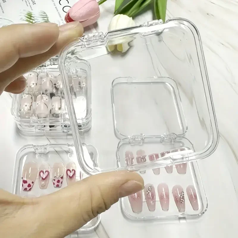 Press-On Nail Storage Acrylic Boxes