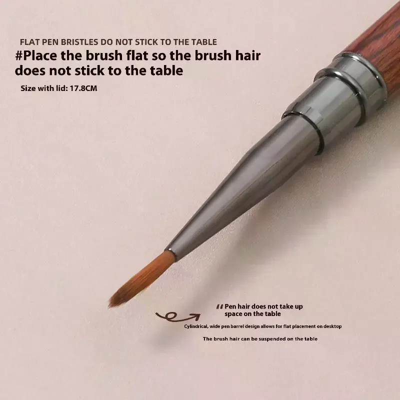 Sandalwood Detail Nail Art Pen High Quality Paintings Pen Nail Phototherapy Pen Nail Construction Painting Carving Pen Tool