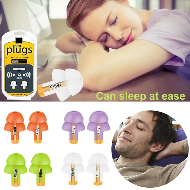 Soft Foam Soundproof Sleeping Ear Plugs Sound Insulation Hear Protection Earplugs Anti Noise Traveling Noise Reduction Earplug 1