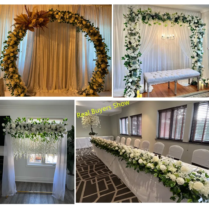 Fiori artificiali, decorazione per casa, anniversario di matrimonio, sfondo floreale, bianco