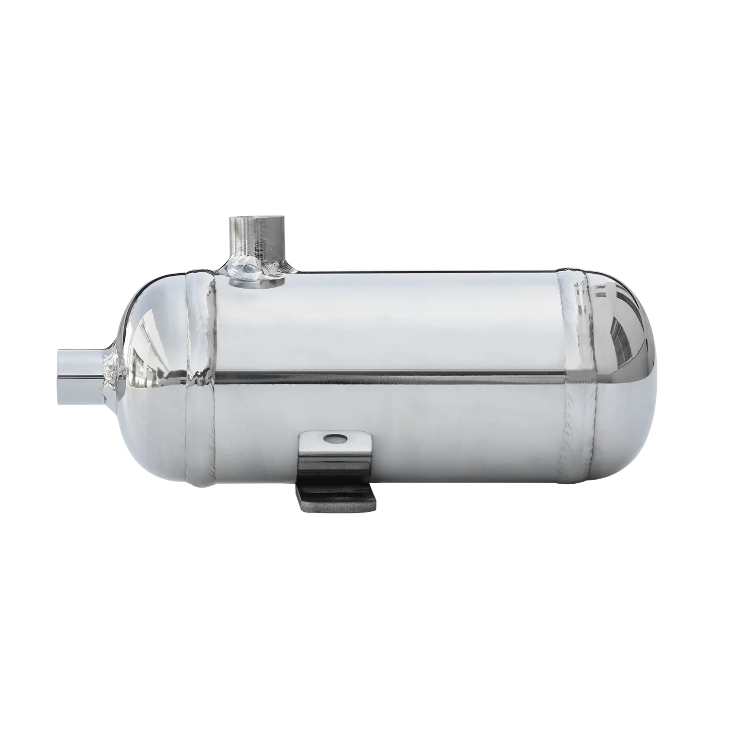 Tanque de Compressão Horizontal Pequeno Tampão a Vácuo Armazenamento de ar Adequado para Instrumentos de Beleza Aço Inoxidável 304