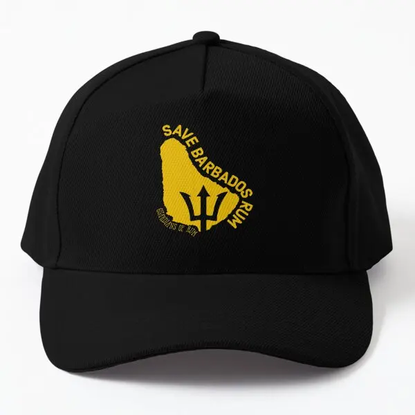 Save Barbados Rum Berretto Da Baseball Cappello Uomo Donna Hip Hop Tinta Unita Pesce Stampato Casquette Nero Czapka Snapback Primavera Ragazzi