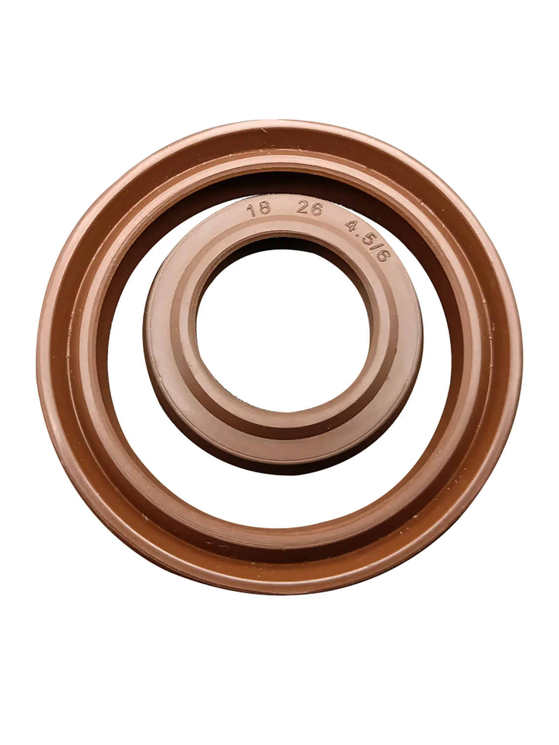 

2PCS Fluororubber LBH Hydraulic Oil Seal Ring With High Temperature Resistance Can Be Used For Pumps And Hydraulic Cylinders