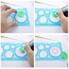 Geometry Spirograph Drawing Stencils Set Painting Template Art Crafts Creative Kids Educational Toy Variety of Flowers Ruler 2
